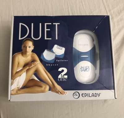 Epilady Duet 2 In 1 Shaver & Epilator Hair Remover New In Box