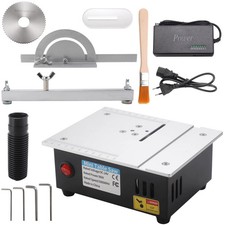 Mini Sega Circolare da Tavolo Banco Multifunzionale per Taglio di Precisione