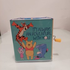Kids Preferred Disney Winnie The Pooh Jack in The Box Musical Toy Excellent