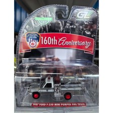 Greenlight 1:64 1987 Ford F-350 Mini Pumper Fire Truck Chase Varnish Car