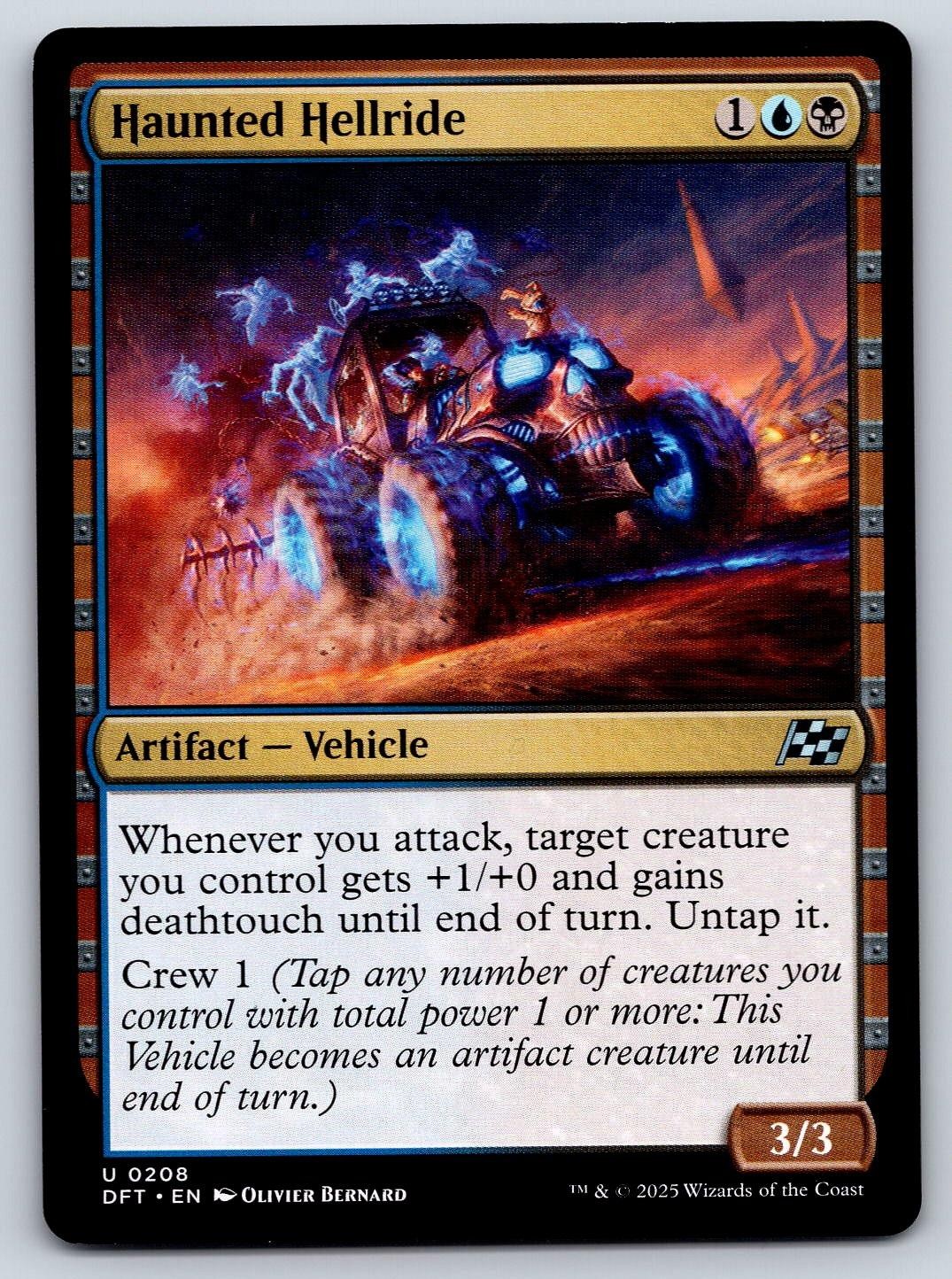 Haunted Hellride 208 - MTG - Aetherdrift - 2025