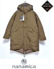 nanamica GORE-TEX Long Down Coat Waterproof Insulated Size S