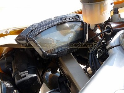 2007-2013 Ducati 1098 848 1198 100% Carbon Fiber Clock Surround