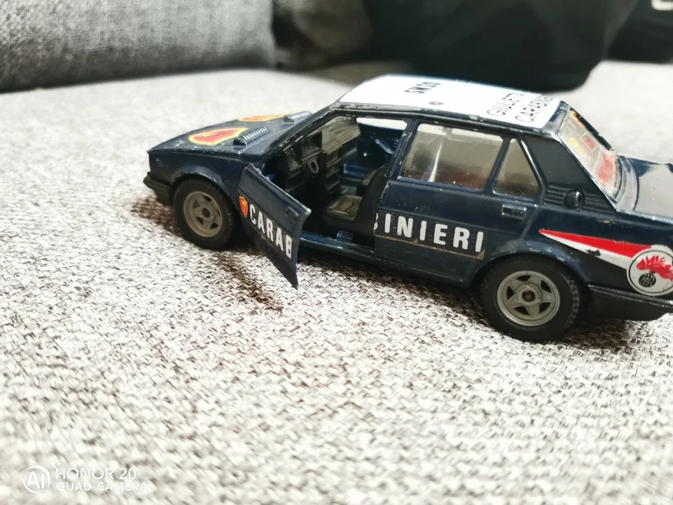 Polistil Alfa Romeo Giulietta 1.6 Carabinieri SN18  SN 37  Scala 1/25 - Immagine 3 di 4