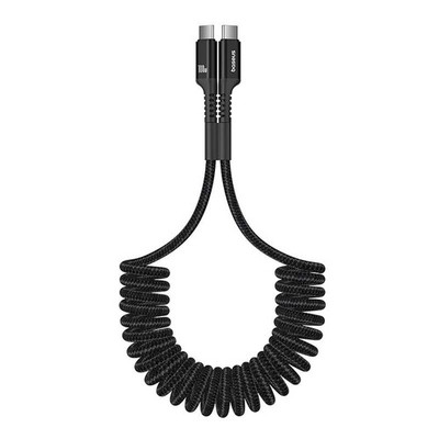 6932172658007 Baseus Fish-Eye USB C auf USB C Schnellladekabel 1 m 100 W Schwarz