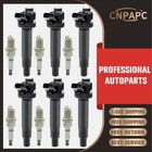 UF267 6pcs Ignition Coil and Spark Plug For Toyota Highlander 3.0L 3.3L V6 US