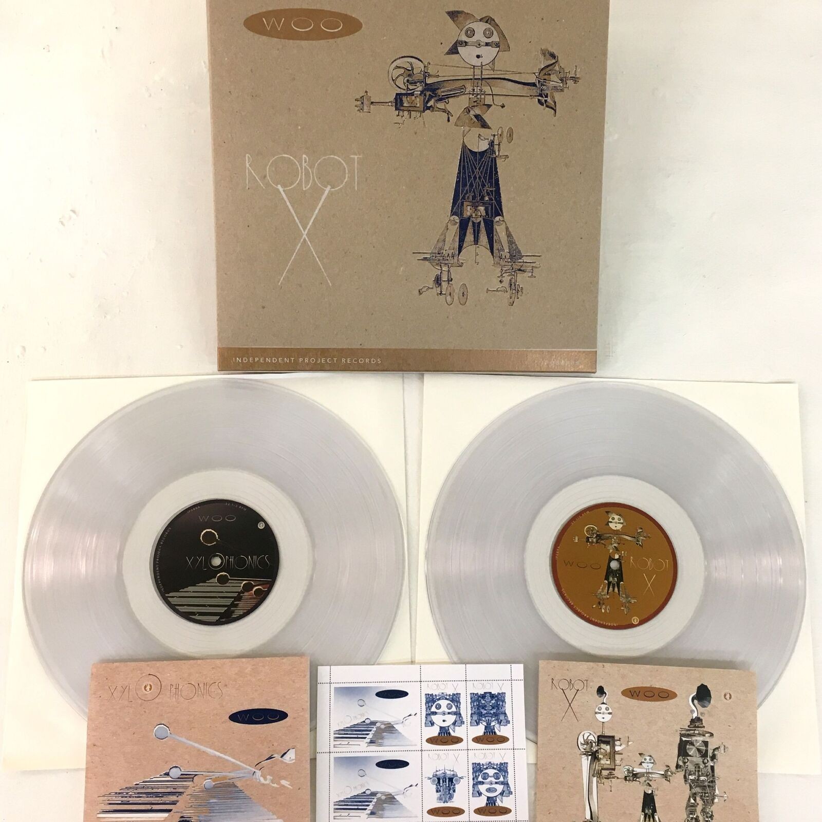 Woo Xylophonics  Robot X LP Vinyl NEW