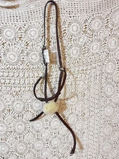 Beval, New, sliding figure 8 noseband, brown, Horse full for bridle Equestrian