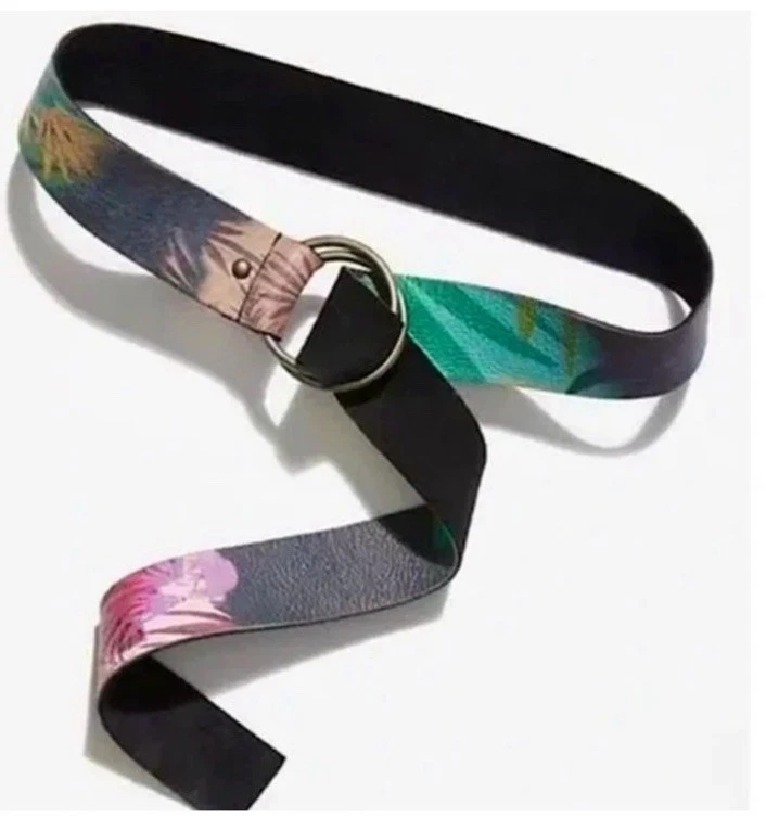 Flower Black One Size Belts for Women for sale | eBay display picture 3