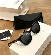 2026 GentleMonster Daze 01 Sunglasses Black Frame Black Lenses