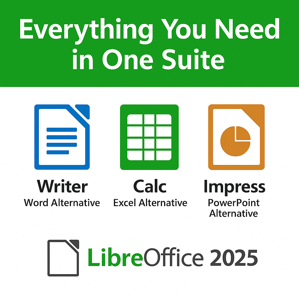 Libre Office for Windows – Complete Office Suite, No Subscription, Easy Install