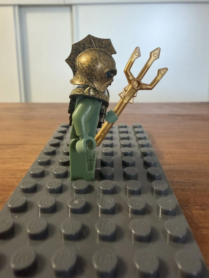 LEGO Minifig – Atlantis Portal Emperor atl013 - Photo 3/4