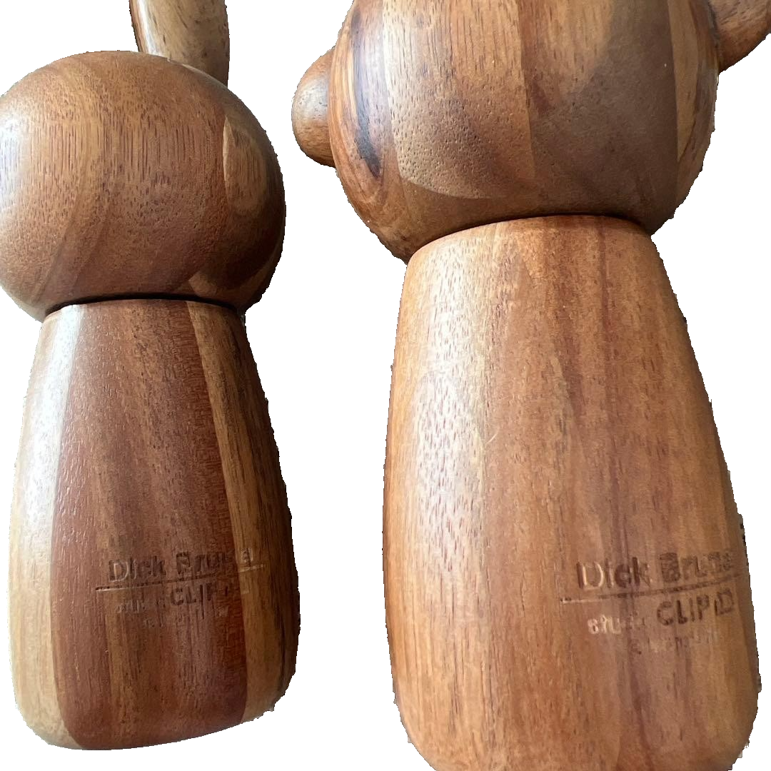 studio CLIP Miffy and Boris Wooden Pepper Mill Set Kawaii Kitchen