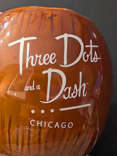 Three Dots and a Dash Tiki Farm Bar Mug Coconut Brown Ceramic 2008 Cup Chicago - Picture 5 of 9