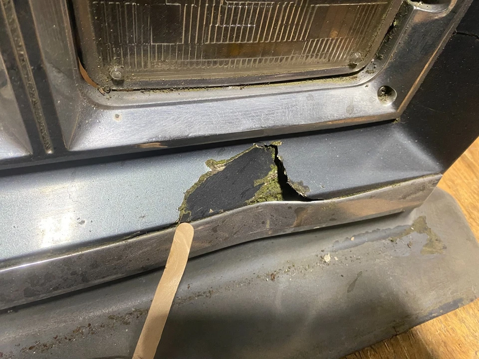 1982 a 1989 Chrysler Fifth Avenue farol dianteiro grade cabeçalho T7279 PS - Imagem 4 de 4