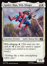 MTG Spider-Man, Web-Slinger (776/1214) Marvel Super Heroes Commander NM