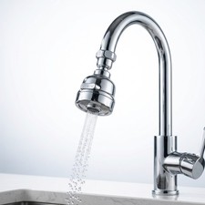 Kitchen Tap Head Water Saving Faucet Extender Sprayer Sink Spray Aerator Nozzle