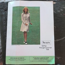 VTG 1974 SPRING SUMMER SEARS CATALOG Fashion Home CLOTHING RESOURCE LAWN GARDEN