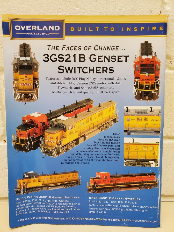 RAILROAD MODEL CRAFTSMAN MAGAZINE MARCH 2011 C&NW GP35 SLUG SET HO TRAIN 79 10 - Image 2 of 4