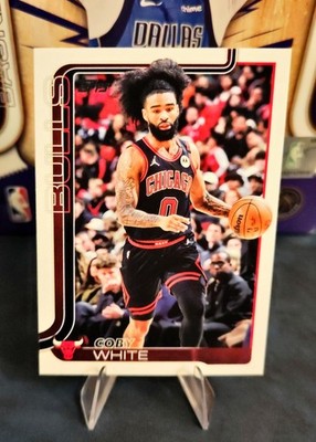 Coby White - Topps/2025-26 FLAGSHIP #34 - NBA Chicago Bulls