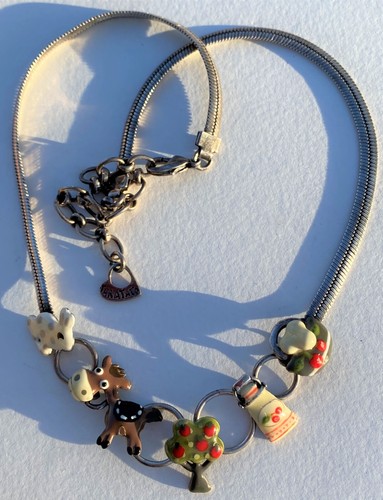 TARATATA - Collier - collection Milk - Necklace signed - VINTAGE made in France - Foto 2 di 12