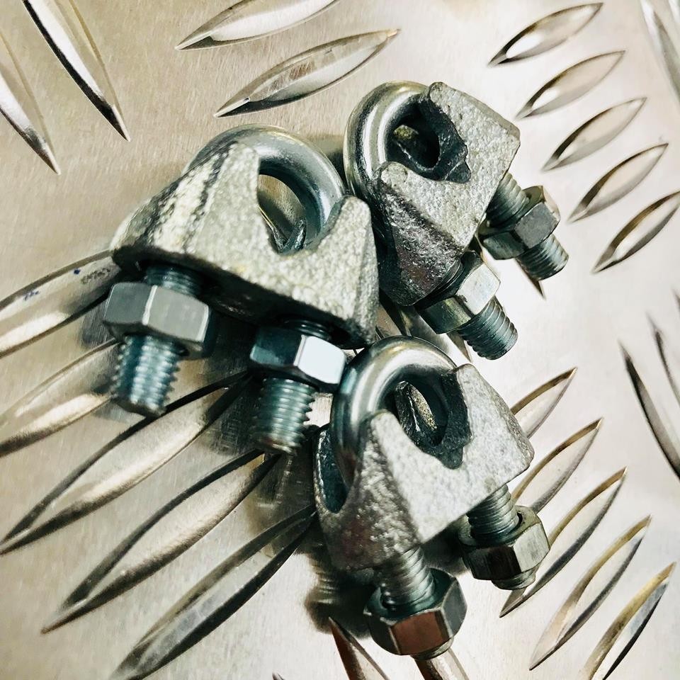 Commercial Zip Line full 30 Mtr Kit Galvanised Steel Wire 8.0mm HEAVY