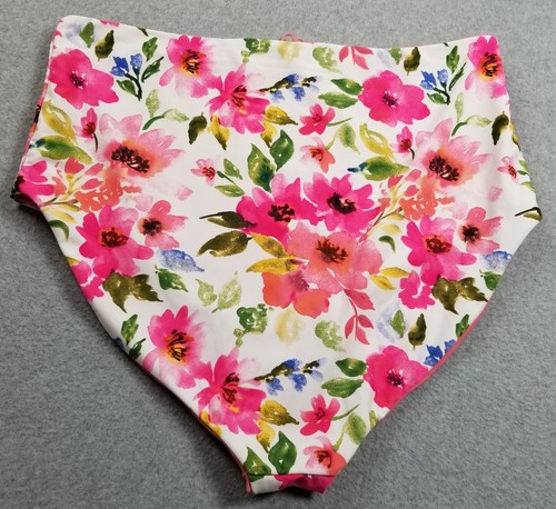 Coral Reef Bikini Bottom Women’s 22 24 Floral High Waist Beach Swimwear Lined - Picture 2 of 11