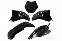 Kunststoff Verkleidung Kit Ktm Sx 65 2012 - 2015 Ufo Plast Schwarz