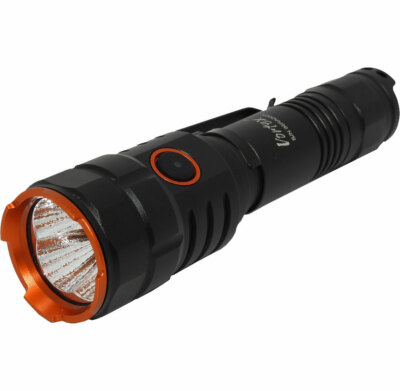 VORTEX Taschenlampe mit Akku - diverse Modi - zusätzl. IR LEDs - max. 1200 Lumen
