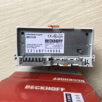 1PCS New BECKHOFF BK3120 PROFIBUS COUPLER In Box  #