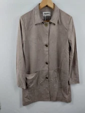 Oxana Womens *New* Khaki, Button-Up Jacket Size L (141-27)