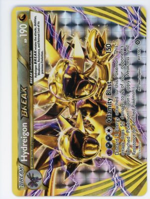 Pokemon Hydreigon Break 87/114 Silver Star Holo Rare Break Pokemon Hydreigon Break 87/114 Silver Star Holo Rare Break