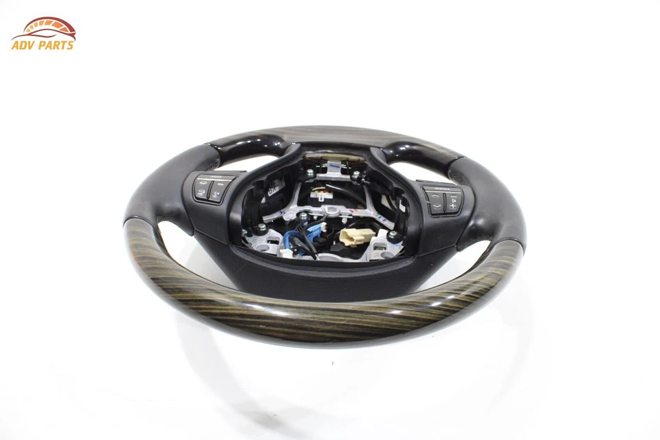 Lexus LS460 LS600H 2015-2017 dirección con interruptores y molduras de madera OEM Foto 2 de 4