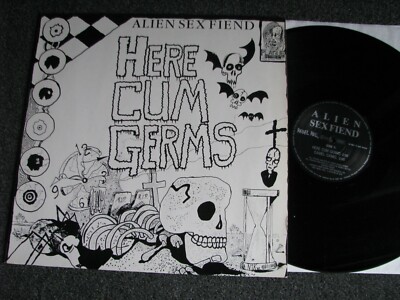 Alien Sex Fiend-Here cum Germs 12 inch Maxi LP-1987 Germany-Rebel Rec.-SPY