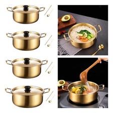 Korea Ramen Pot Multipurpose Ramyun Pot for Picnic Backyard Hiking