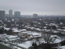 TORONTO NORTH YORK WINTER ❄❆ photo virtual card picture image #A021T0C by A.S
