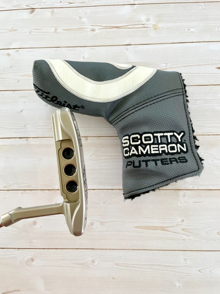 Housse De Putter Scotty Cameron Circle T – Utilisation Sur Le Tour – Rouge Exclusif