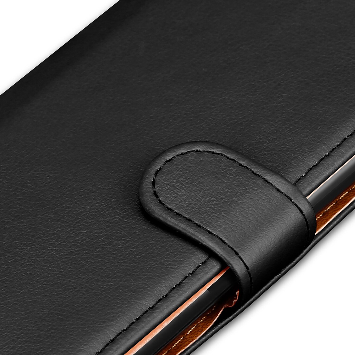 Custodia Libro In PU Con Magnetica Per Motorola Moto Edge 30 Neo / Edge 30 Lite, Design Farfalla Goffrata, Funzione Stand, Nero - 4