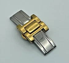 16MM ORIGINAL GUCCI WATCH DEPLOYMENT BUCKLE WITH LINKS FOR 9200M YELLOW BRACELET