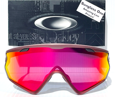 NEW Oakley WIND JACKET 2.0 Matte Bronze PRIZM Ruby Mirror Lens