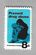 US Scott # 1438 "Prevent Drug Abuse"  MNH  OG  FREE SHIPPING! (M)