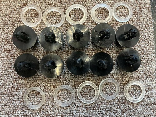 MINI DOOR CARD TRIM PANEL CLIPS FRONT INTERIOR PLASTIC - Picture 6 of 12