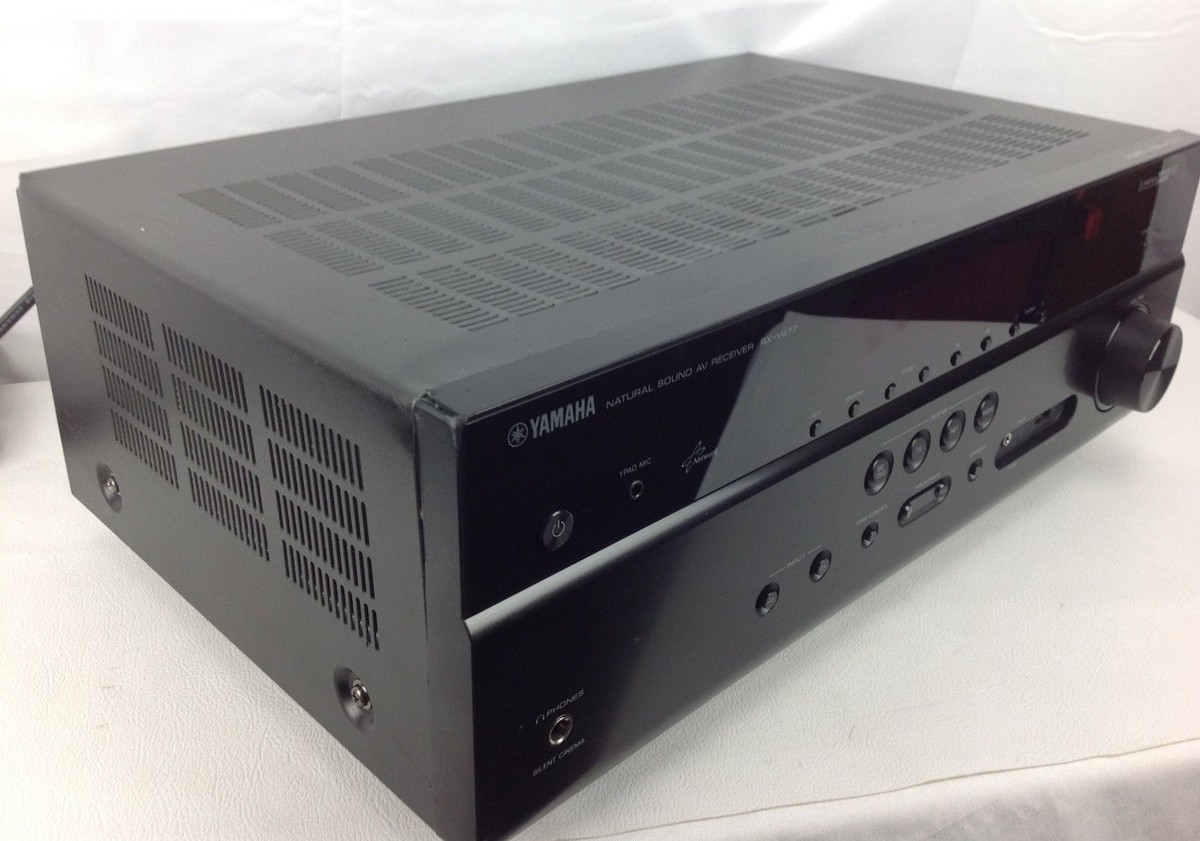 【値下げ中】Yamaha RX-V477 AVレシーバー Yamaha RX-V477 5.1 Channel 4K Network Airplay AV Receiver