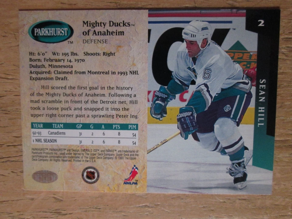 1993-94 PARKHURST, EMERALD ICE, HOCKEY, CARDS #1-240, MULTI LISTING, YOU PIC 'EM - Image 2 of 2
