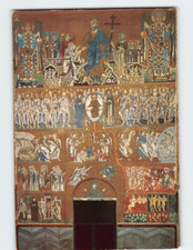 Postcard Universal Judgement Mosaic Torcello Venice Italy