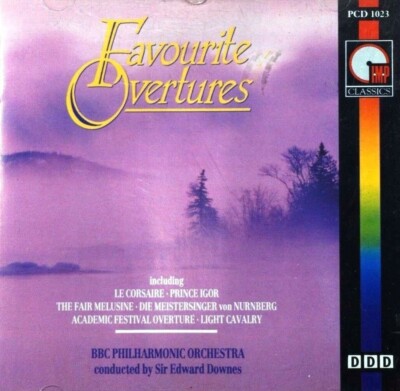 Favourite Overtures, x  -  CD,  VG