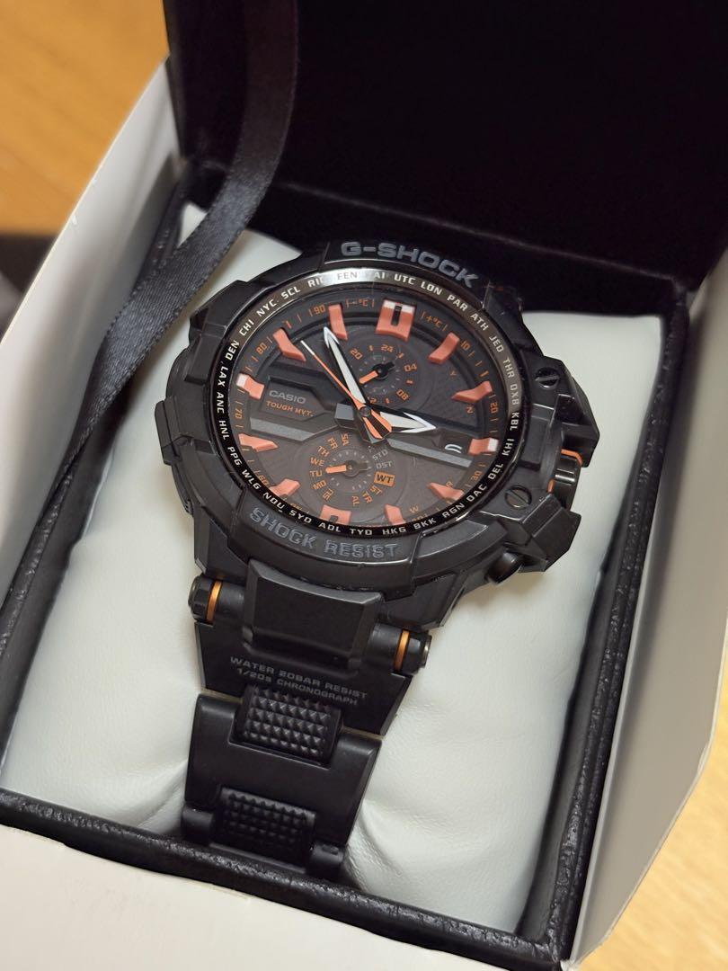 時計 G-SHOCK MASTER OF G-AIR GW-A1000FC-1A4JF CASIO G-SHOCK GW-A1000FC-1A4JF Sky Cockpit Black Resin Metal