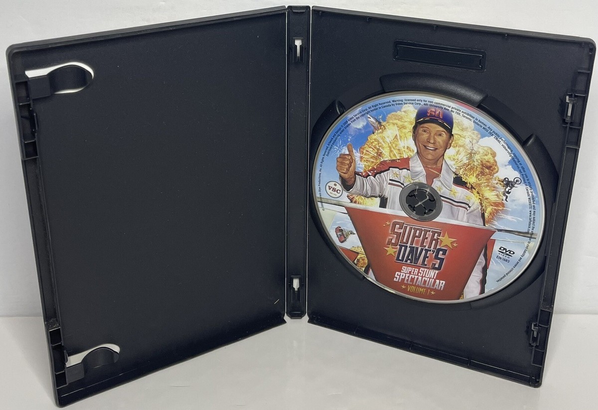 Super Dave's Super Stunt Spectacular Volume 1 (Dvd, 2008, Bob