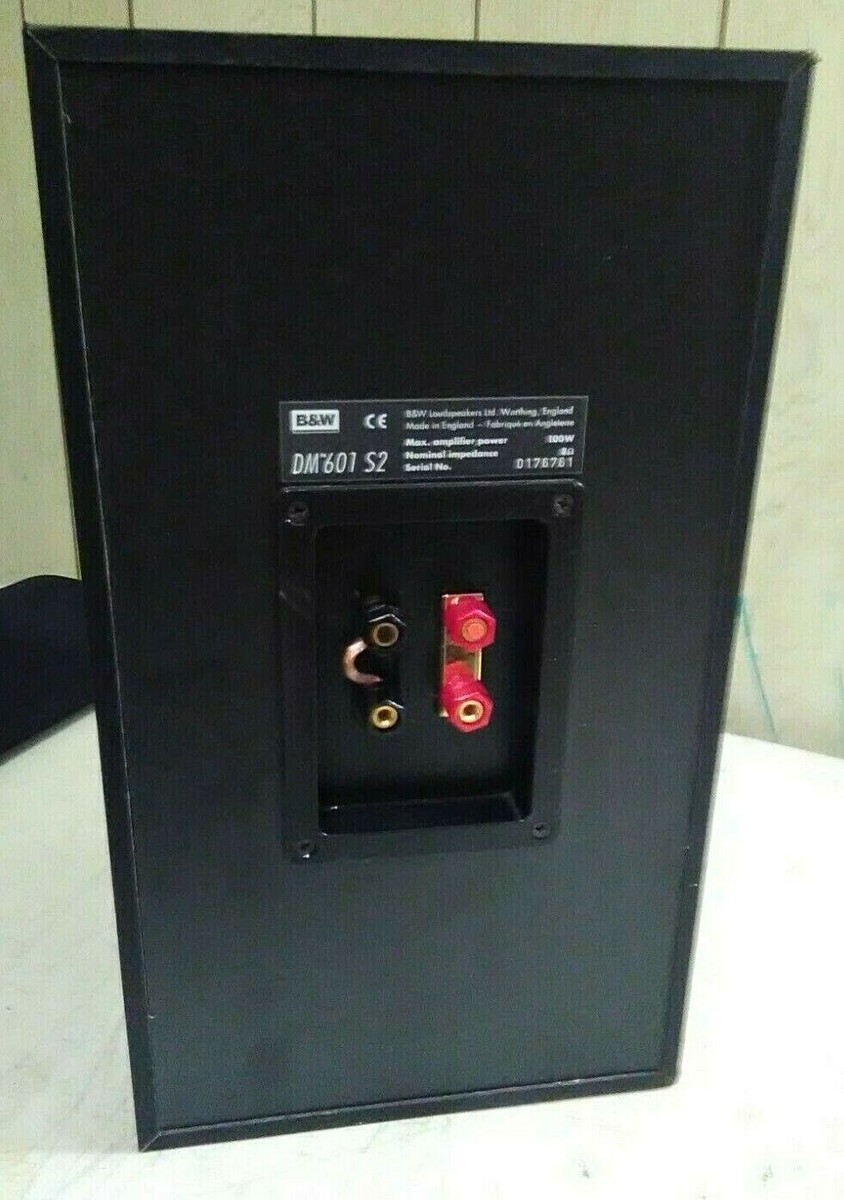 B&Wスピーカー DM601S2 シリアル連番バナナプラグ、天井吊り金具付 B&Wスピーカー DM601S2 シリアル連番バナナプラグ、天井吊り金具