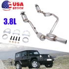 Y-Pipe Front Exhaust Catalytic Converter For Jeep Wrangler JK 3.8L 2007-2009 EPA